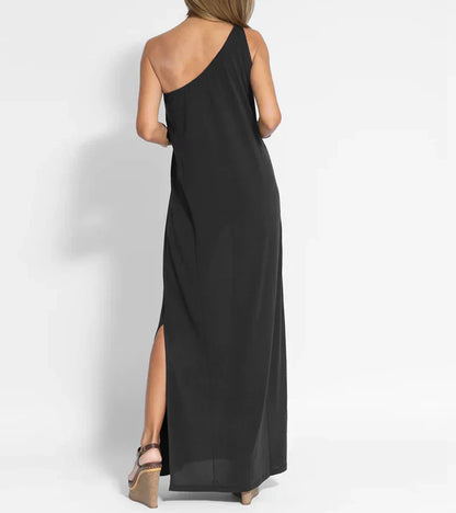 Selma - Robe à une épaule chic et élégante pour femmes