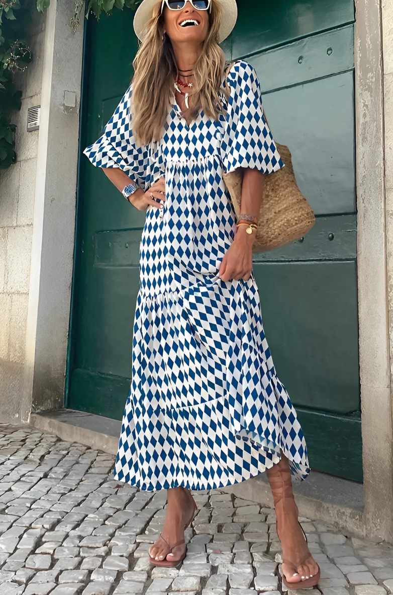 Rory | Robe bohème avec décolleté en v