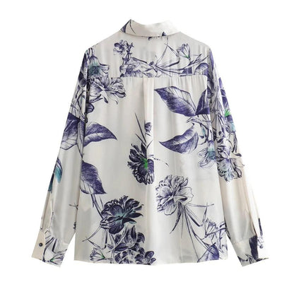 Colette | Blouse chic avec nœud