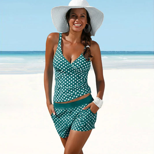 Margo - Maillot de bain ensemble à pois