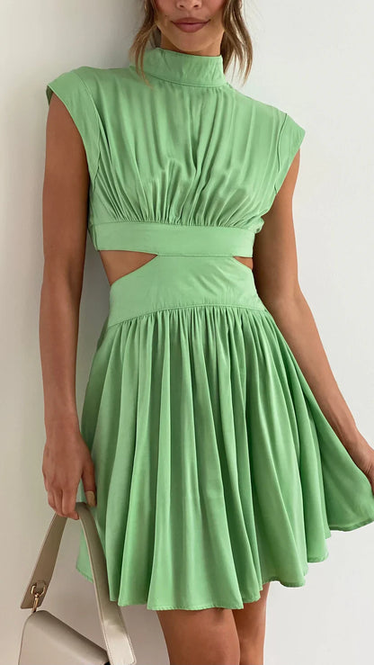 Grace - Robe glamour et élégante avec découpe à la taille pour femmes