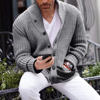 Cardigan d'hiver pour homme - Jaxon