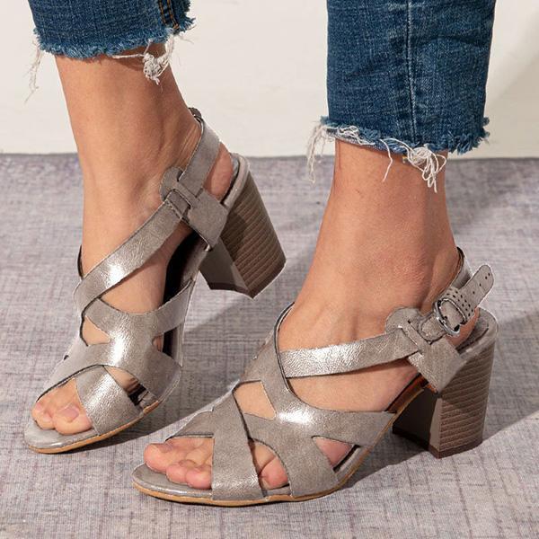 Cosima - Sandales élégantes à talons plats