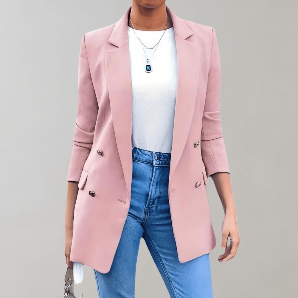 Aliza - Blazer élégant à manches longues