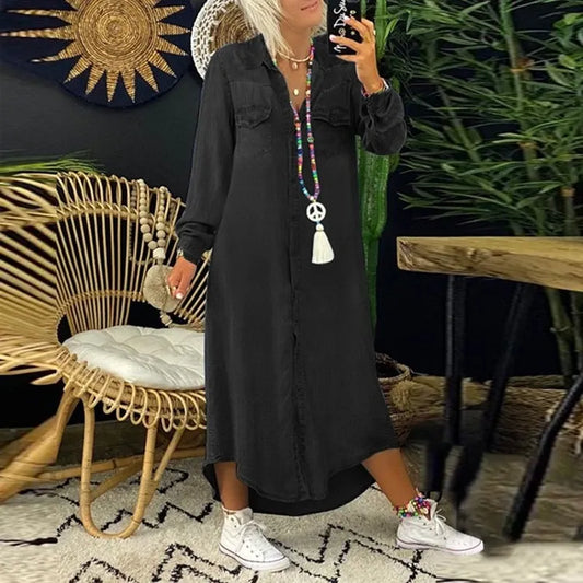 Johanna - Robe en jean pour femme