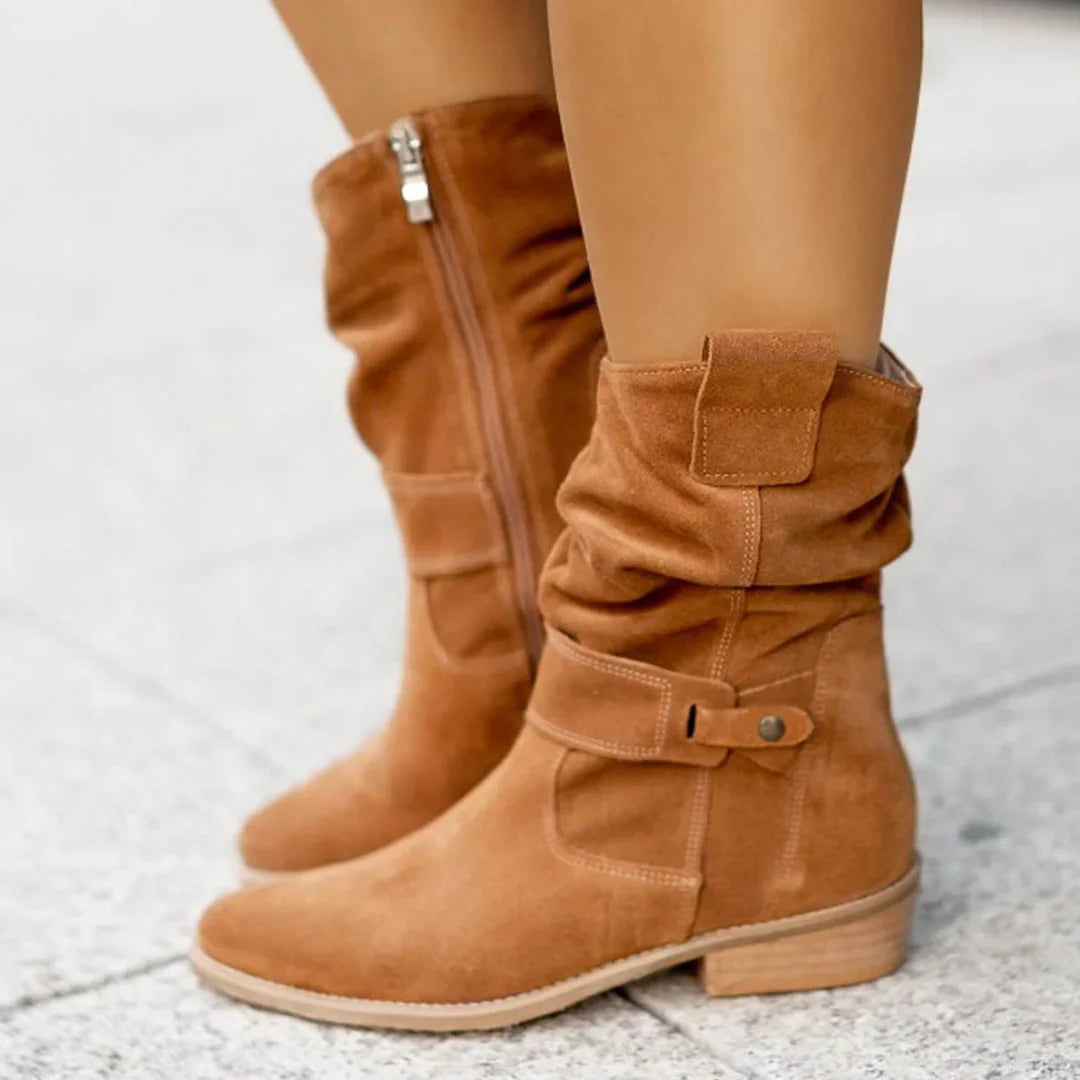 Estelle - Bottines élégantes avec fermeture éclair