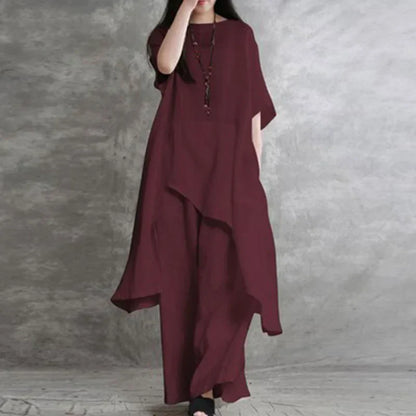 Beatrice - Ensemble de linge de maison pour femmes en coton