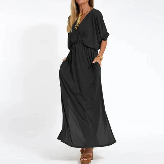 Lydia - Robe longue boho ample