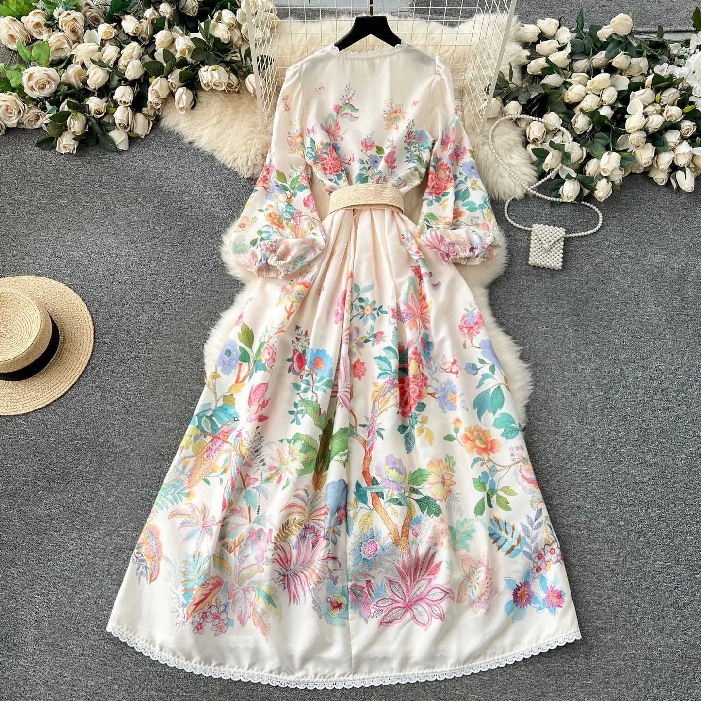 Ophelia - Robe vintage élégante