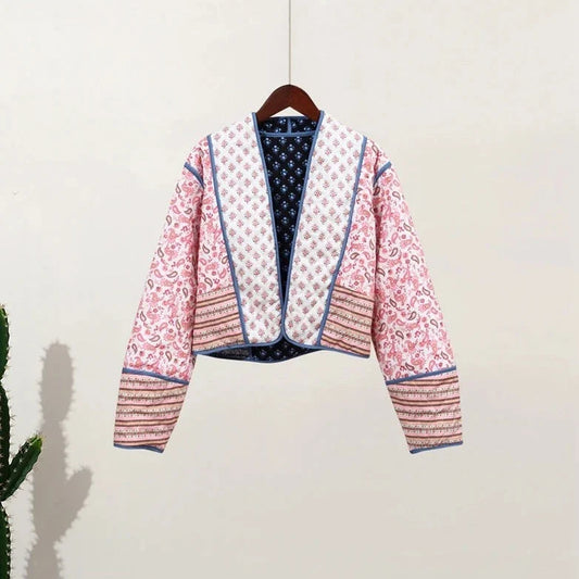 Ariadne - Veste réversible en coton pour femmes