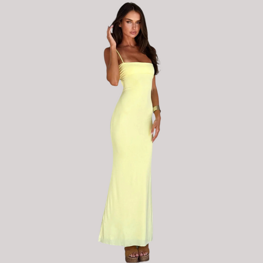 Lesley - Robe longue moulante