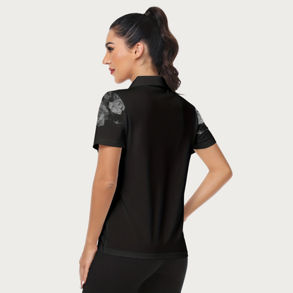 Anitra - Chemise sportive à imprimé floral pour femme