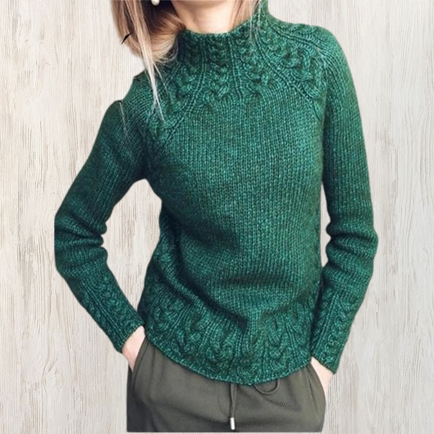 Cecilie | Pull d'hiver confortable et élégant
