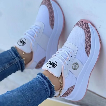 Lillian - Baskets compensées pour femmes