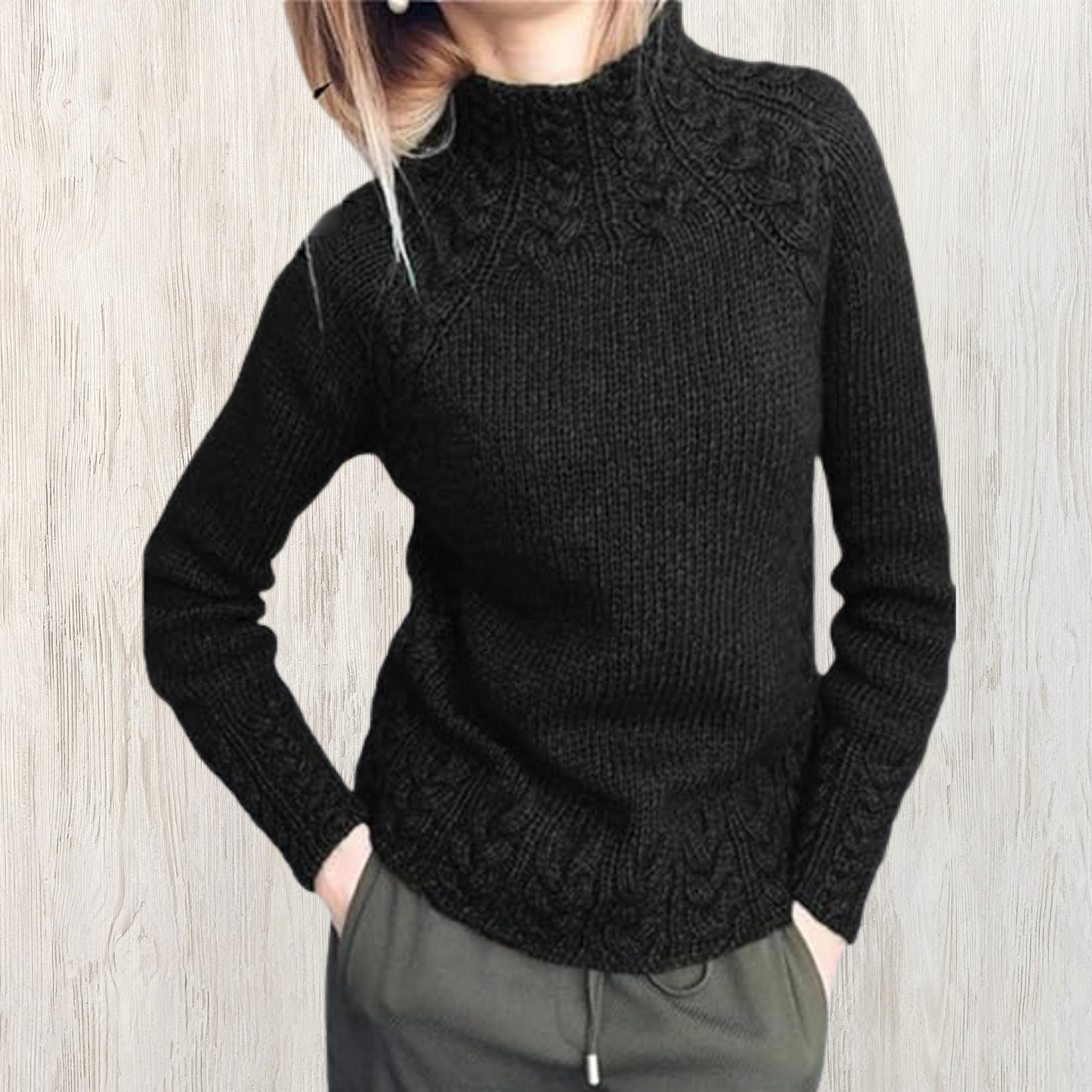 Cecilie | Pull d'hiver confortable et élégant
