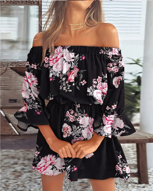 Martina - Mini robe sans bretelles