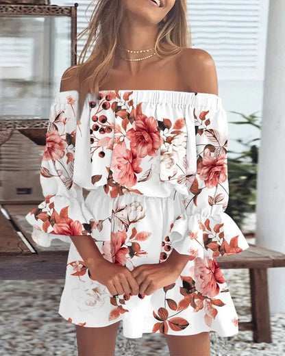 Martina - Mini robe sans bretelles