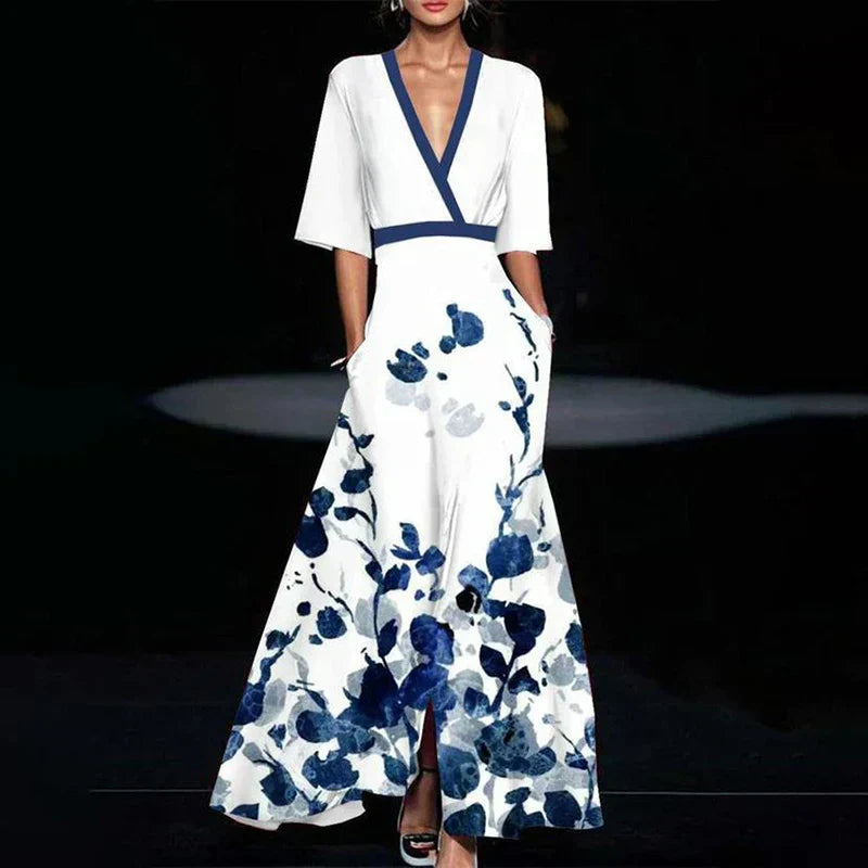 Matisse – Robe longue florale élégante
