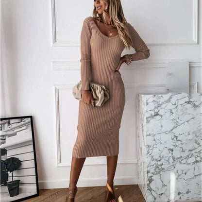 Stella - Robe longue près du corps