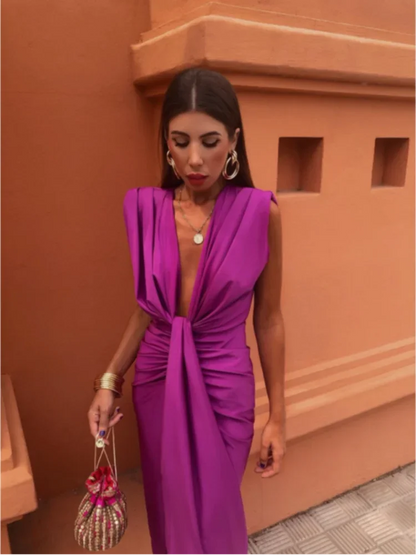 Carlotta - Robe élégante et sophistiquée pour femmes
