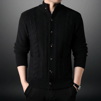 Cardigan tricoté à la mode pour hommes  - Toby