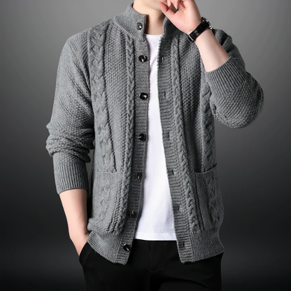 Cardigan tricoté à la mode pour hommes  - Toby