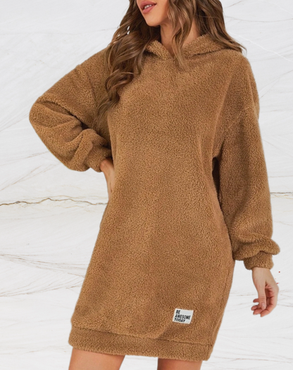 Clémence - Hoodie Oversize Fluffy Long