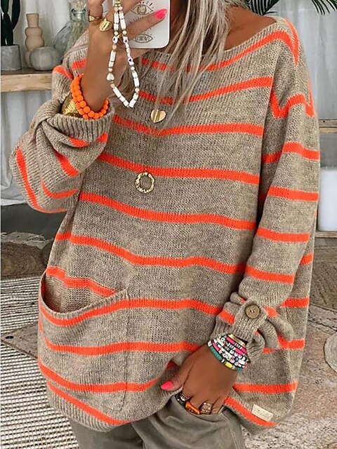 Léonie's - pull rayé chic