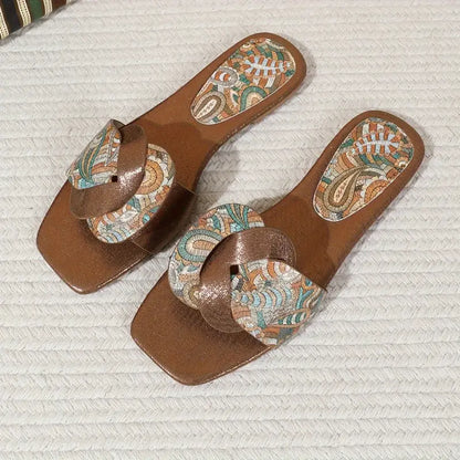 Rachel - Sandales plates pour femmes