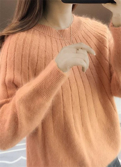 Ania - Pull en tricot de cachemire moelleux