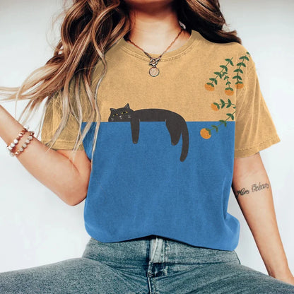 Vespera – T-shirt bicolore élégant