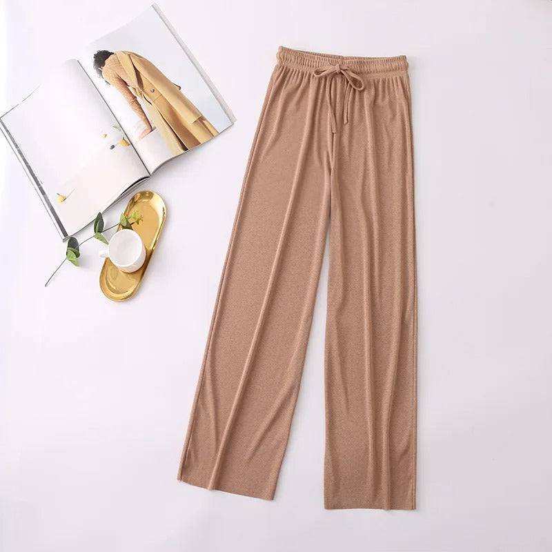 Alma - Pantalon en maille douce