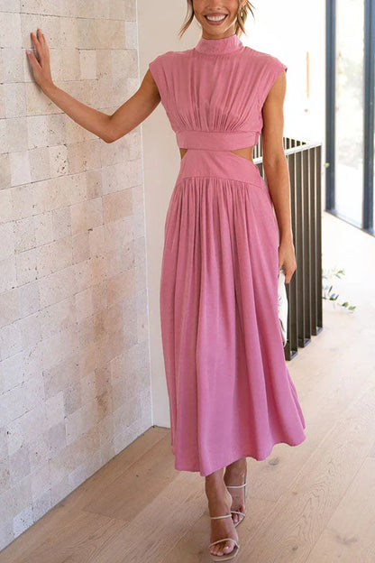 Catharina - Robe longue plissée pour femmes