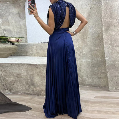 Lena - Robes de soirée élégantes avec plis