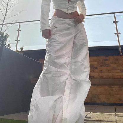 Tilda - Pantalon cargo décontracté avec cordon de serrage