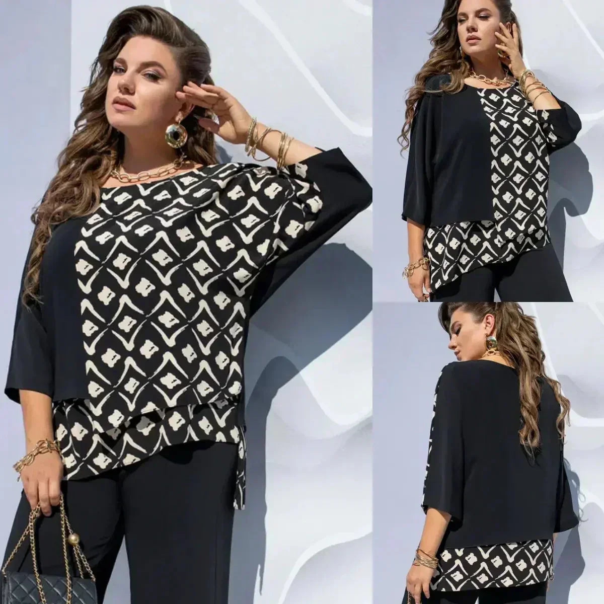 Ninette | Nouveau haut en chiffon respirant