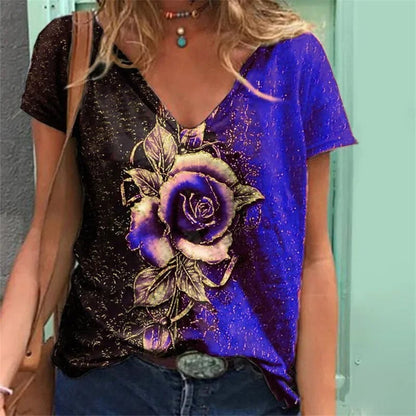 Aurelia - Chemise pour dames avec col en V