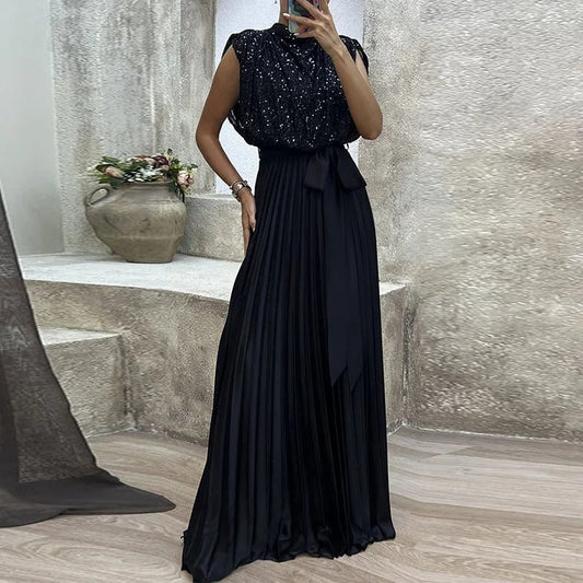 Lena - Robes de soirée élégantes avec plis