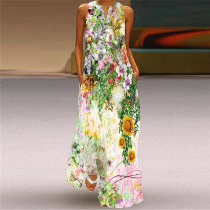 Emmeline - Kleid imprimé rétro
